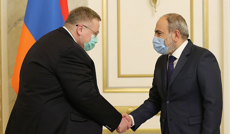 Նիկոլ Փաշինյանն ընդունել է ՌԴ փոխվարչապետ Ալեքսեյ Օվերչուկին