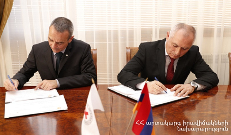 Andranik Piloyan və Tieri Ribo əməkdaşlıq sənədi imzalayıblar