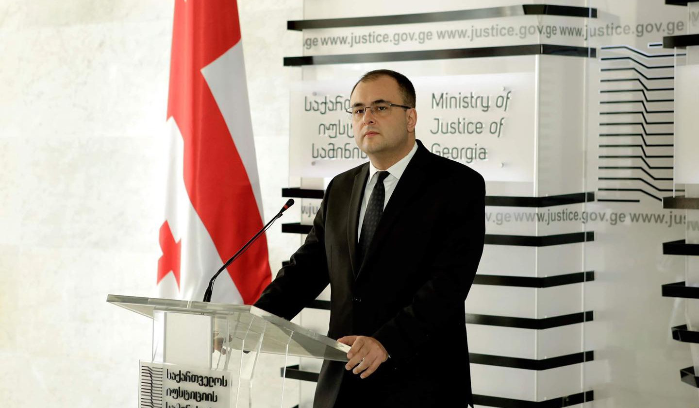 Justice Minister alleges imprisoned former president Saakashvili eats diet outside 