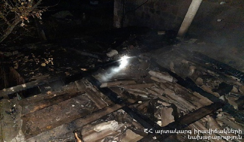 Հրդեհ Գյումրիում․ այրվել են 2 ավտոտնակների տանիքները