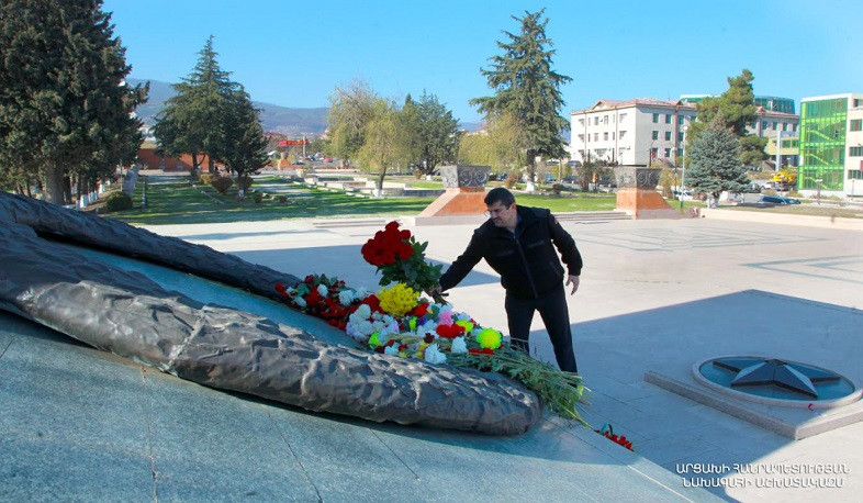 Президент Арцаха почтил память жертв Арцахской войны