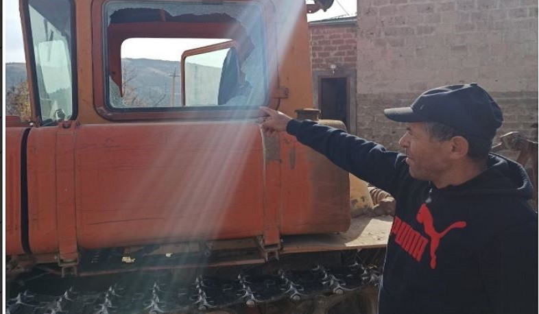 Criminal case initiated in connection with attempt of enemy to kill resident of Khachik village