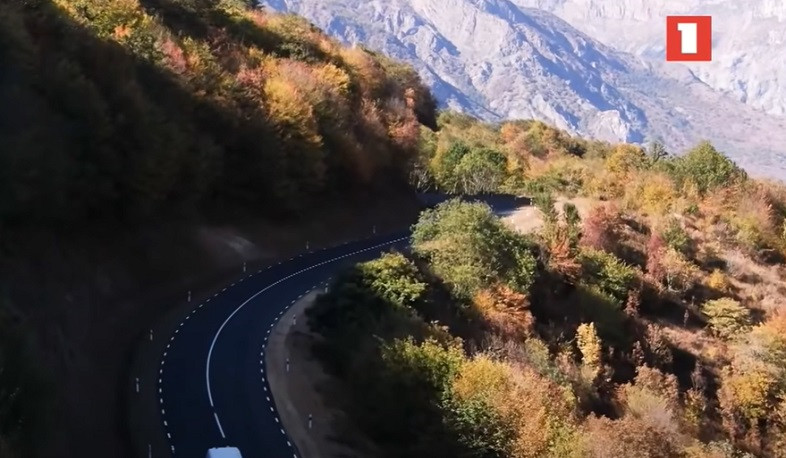 Սյունիքում այլընտրանքային ճանապարհն ամբողջությամբ ասֆալտապատված է. Գնել Սանոսյան