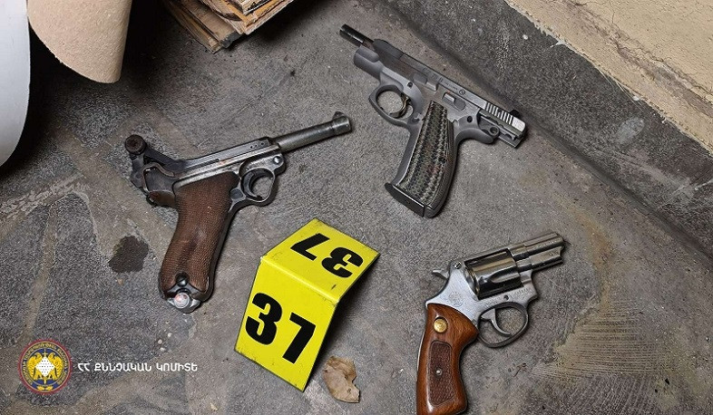 Հայտնաբերվել է տարբեր տրամաչափի 28 պարկուճ, 4 ատրճանակ և 2 ինքնաձիգ. մանրամասներ Քանաքեռում տեղի ունեցած սպանությունից