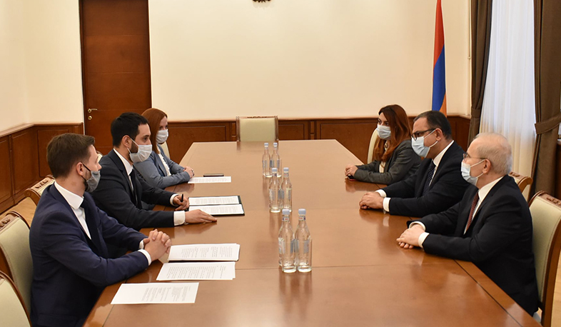 ՀՀ ֆինանսների նախարարն ընդունել է ՌԴ ՖՆ ֆինանսական գիտահետազոտական ինստիտուտի փորձագետներին