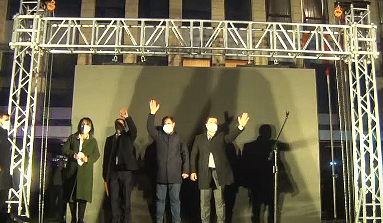 «Քաղաքացիական պայմանագիր» կուսակցությունը Կապանում նախընտրական հանրահավաք է անցկացրել