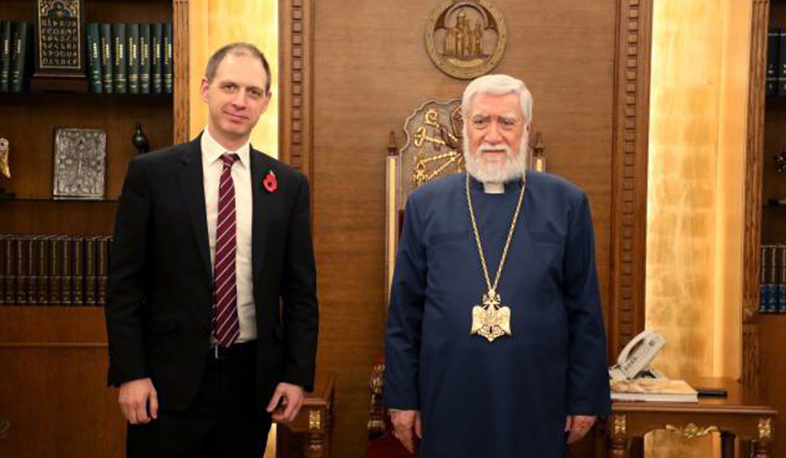 Aram I Catholicos welcomes first step of recognizing Armenian Genocide by UK Parliament