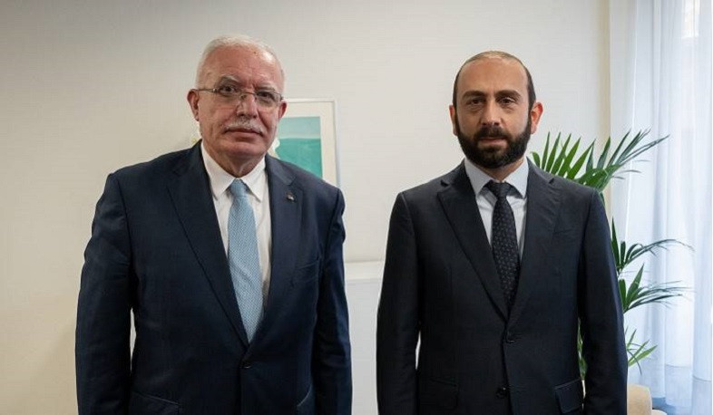 Armenian and Palestinian Foreign Ministers value practical steps towards deepening Armenian-Palestinian political dialogue
