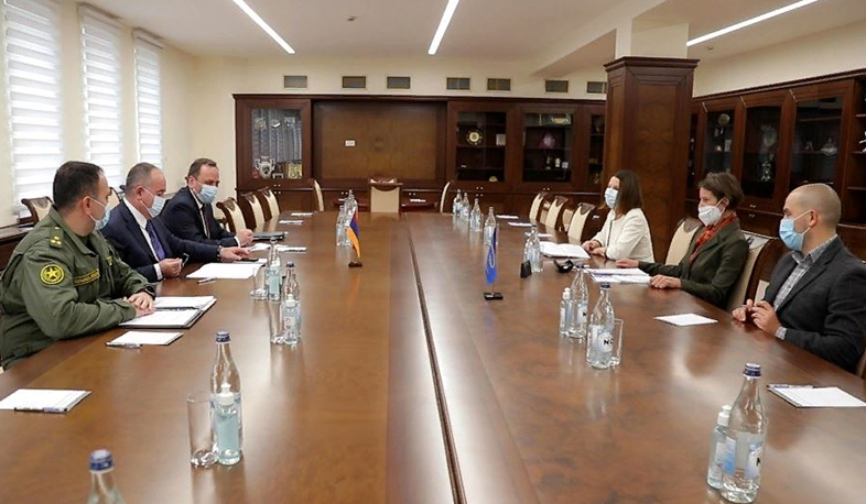 Արշակ Կարապետյանն ընդունել է ԵԽ երևանյան գրասենյակի ղեկավար Մարտինա Շմիդտին