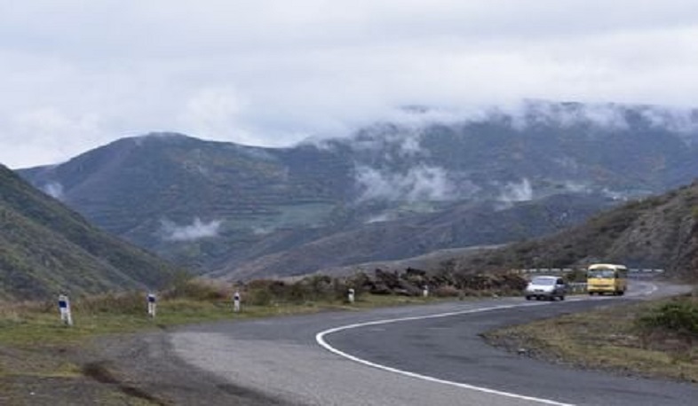 Stepanakert-Şuşi-Berdzor yolu açıqdır: Artsax Daxili İşlər Nazirliyi