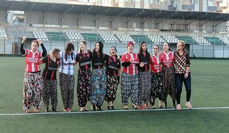 Թուրքիայում կանայք բռնության դեմ բողոքել են ֆուտբոլ խաղալով