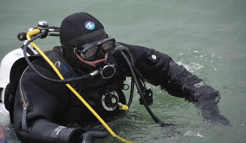 Ջրասուզական պարապմունքներ՝ Սարսանգի ջրամբարում