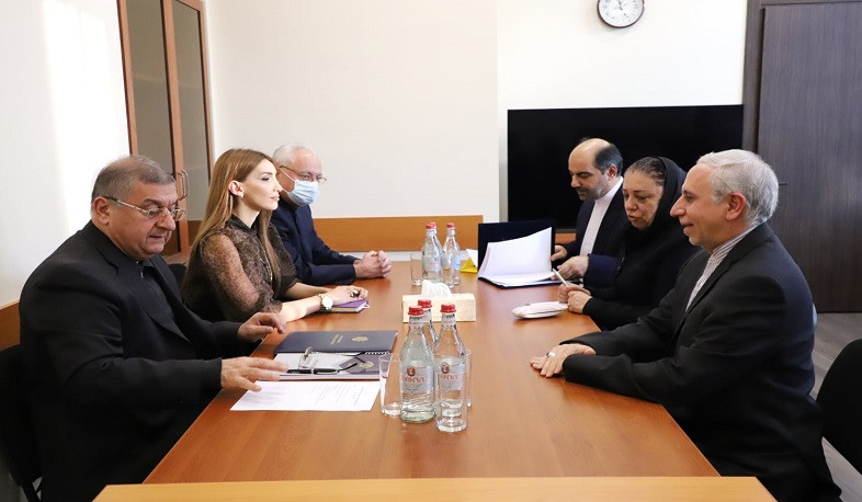 Гагик Джангирян и посол Ирана обсудили вопросы двусторонних отношений в судебно-правовой сфере