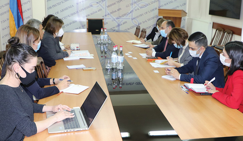 Նարեկ Մկրտչյանն ընդունել է Հայաստանում ՄԱԶԾ մշտական ներկայացուցիչ Նաթիա Նացվլիշվիլիին