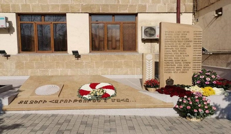 Ստեփանակերտում հուշակոթող է բացվել՝ նվիրված Արցախյան երկրորդ պատերազմում զոհված ԱԱԾ ծառայողների հիշատակին