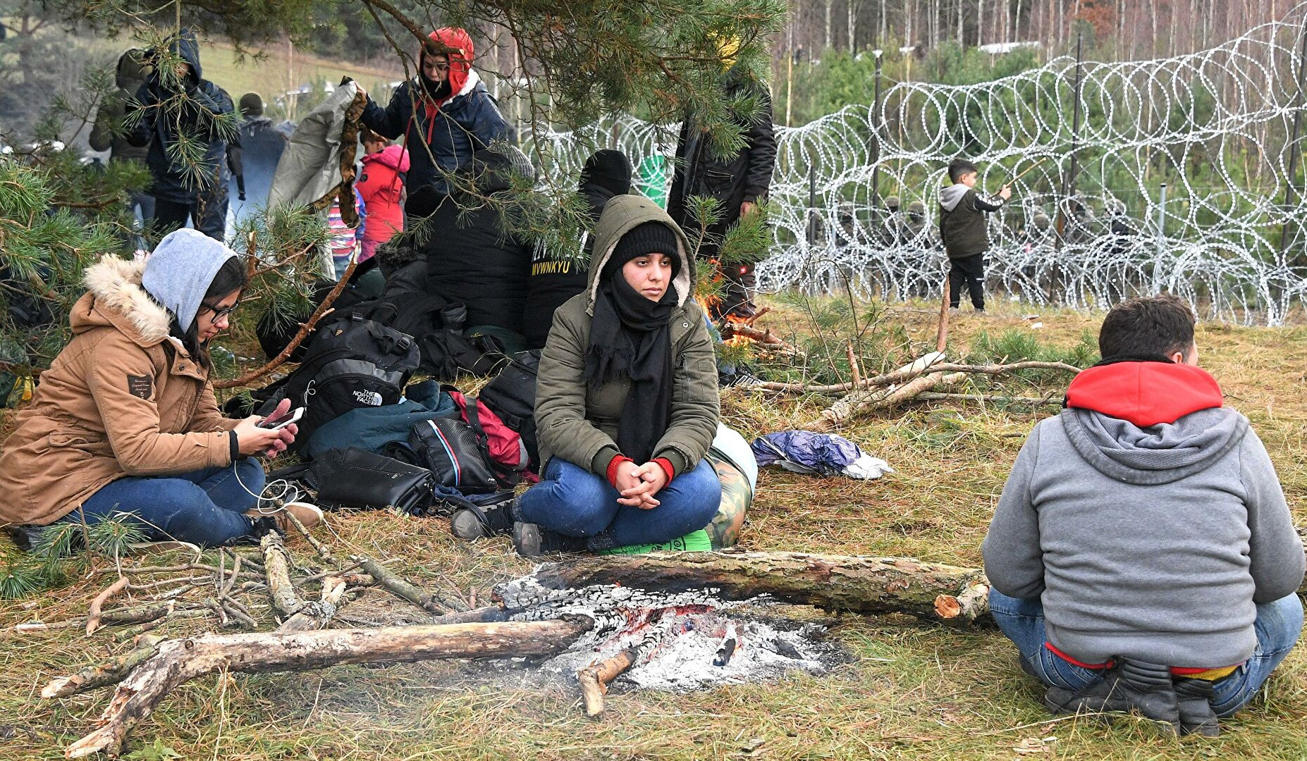 Լեհ-բելառուսական սահմանին կուտակված միգրանտները ՄԱԿ-ի ներկայացուցչի այցի ժամանակ բղավել են՝ Գերմանիա