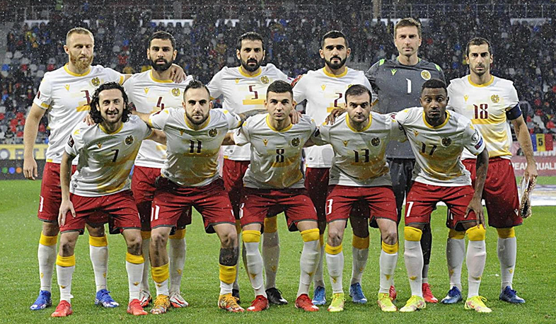 Հայաստանի ազգային հավաքականը 92-րդն է ՖԻՖԱ-ի վարկանշային աղյուսակում