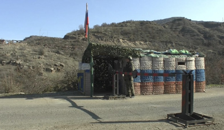 Российские миротворцы на наблюдательных постах круглосуточно обеспечивают контроль обстановки и режима прекращения огня в Арцахе