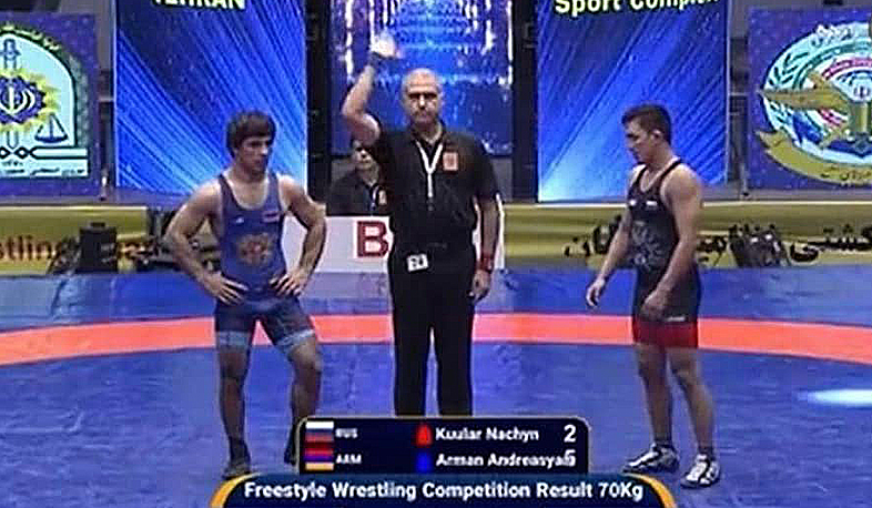 Արման Անդրեասյանը` Բանակայինների աշխարհի առաջնության ոսկե մեդալակիր