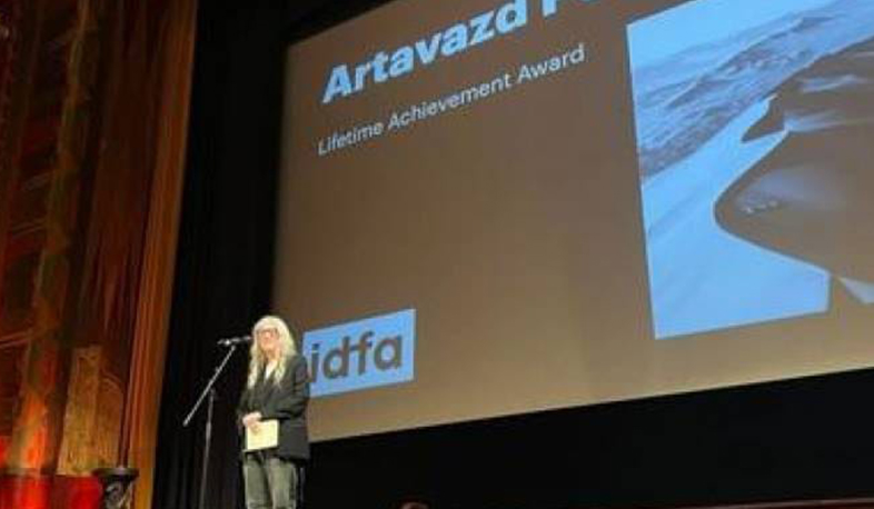 Արտավազդ Փելեշյանն Ամստերդամի վավերագրական կինոյի փառատոնում հատուկ մրցանակի է արժանացել