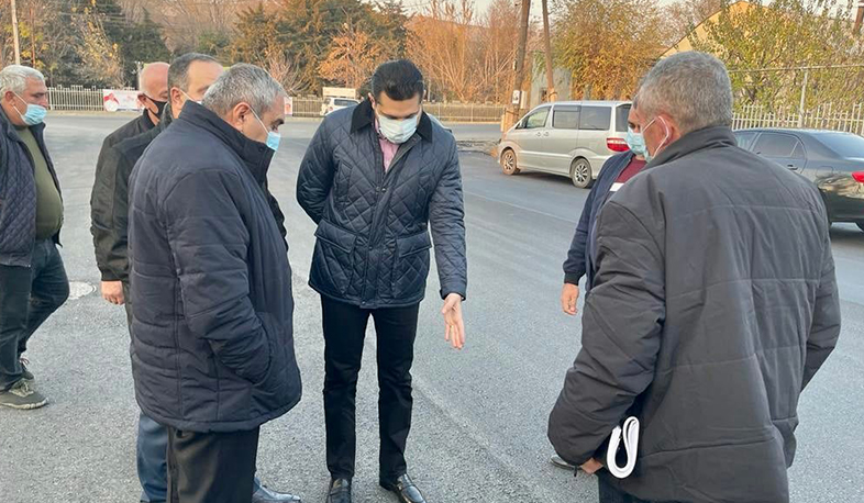 Արմավիրի մարզպետը Փարաքարում ծանոթացել է սուբվենցիոն ծրագրերով նախատեսված աշխատանքներին