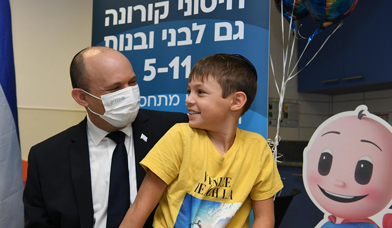 В Израиле началась вакцинация детей старше пяти лет