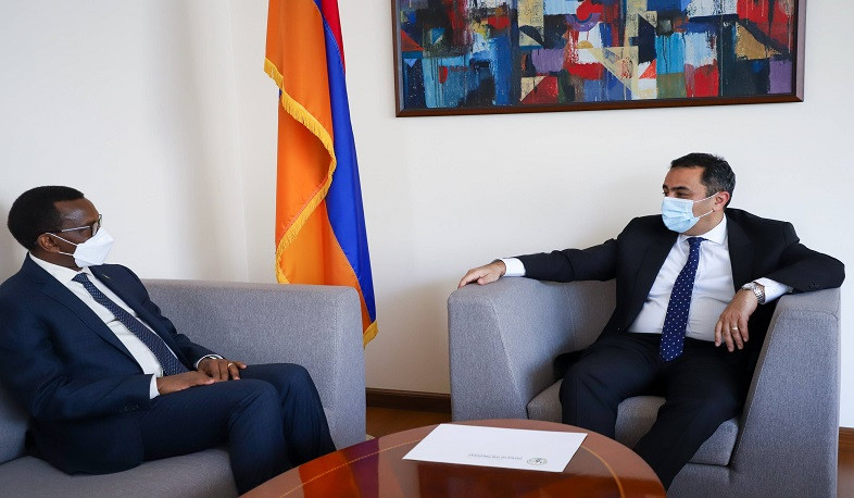 ԱԳ նախարարի տեղակալը և Ռուանդայի դեսպանը կարևորել են ցեղասպանությունների կանխարգելման խնդրի առաջմղման աշխատանքները