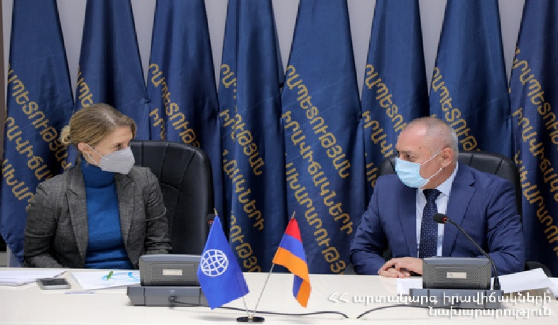 ԱԻ նախարարը և ՀԲ երևանյան գրասենյակի նորանշանակ ղեկավարը քննարկել են նոր համատեղ ծրագրերի հեռանկարները