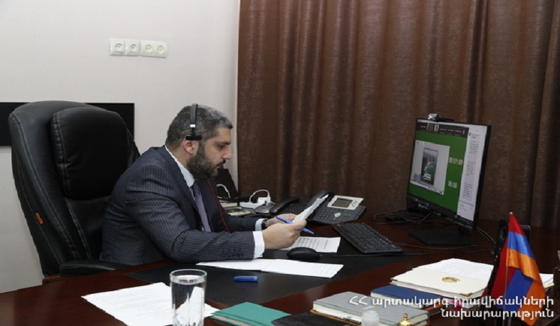 Արմեն Փամբուխչյանը մասնակցել է հիբրիդային ձևաչափով կազմակերպված եվրոպական նախարարական կլոր սեղանին