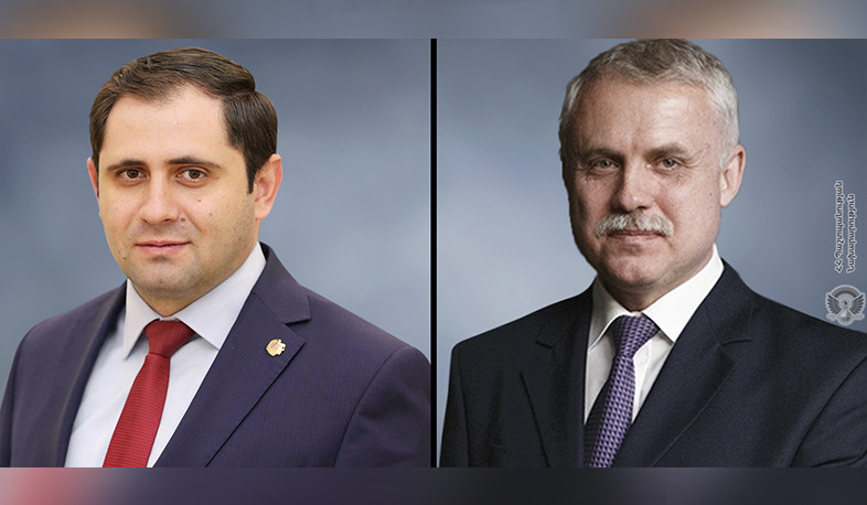 Congratulatory message of Stanislav Zas to Suren Papikyan