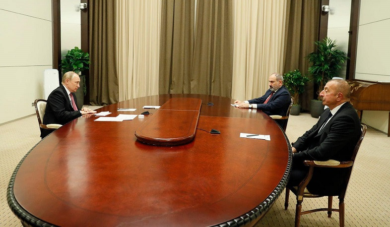 Մեկնարկել է Նիկոլ Փաշինյանի, Վլադիմիր Պուտինի և Իլհամ Ալիևի եռակողմ հանդիպումը. լուսանկարներ