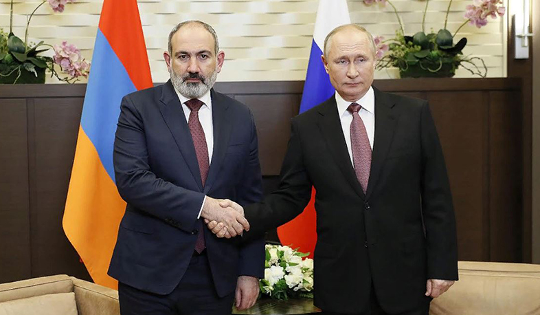 Nikol Pashinyan - Vladimir Putin meeting takes place in Sochi