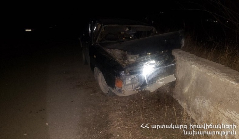 ՃՏՊ Սիսիան-Բռնակոթ ավտոճանապարհին. վարորդը հոսպիտալացվել է