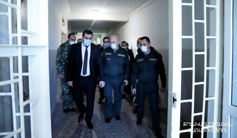 Քրեակատարողական ծառայության պետ Սերգեյ Ատոմյանը հասցեական հանձնարարականներ է տվել ՔԿՀ-ների ղեկավար անձնակազմին