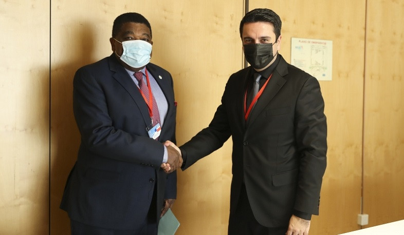 Ален Симонян и генсек Межпарламентского Союза обсудили вопросы защиты прав человека, а также вовлеченности женщин и молодежи Армении в различные сферы