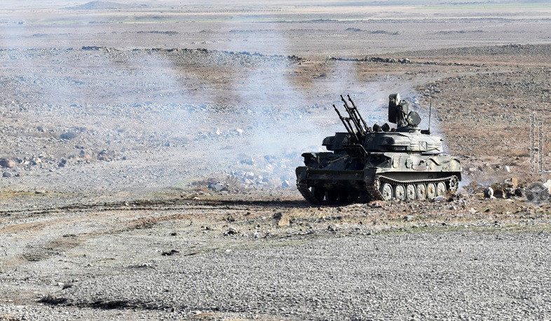 Проведены батальонные тактические учения