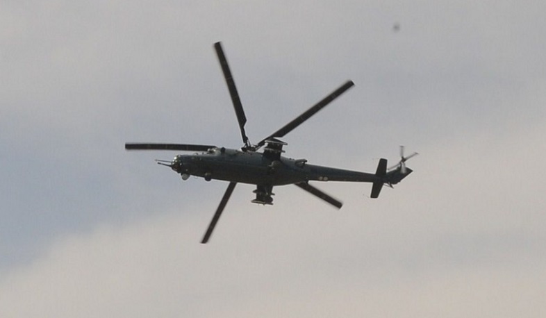 Military helicopter crash in Azerbaijan leaves dead and injured