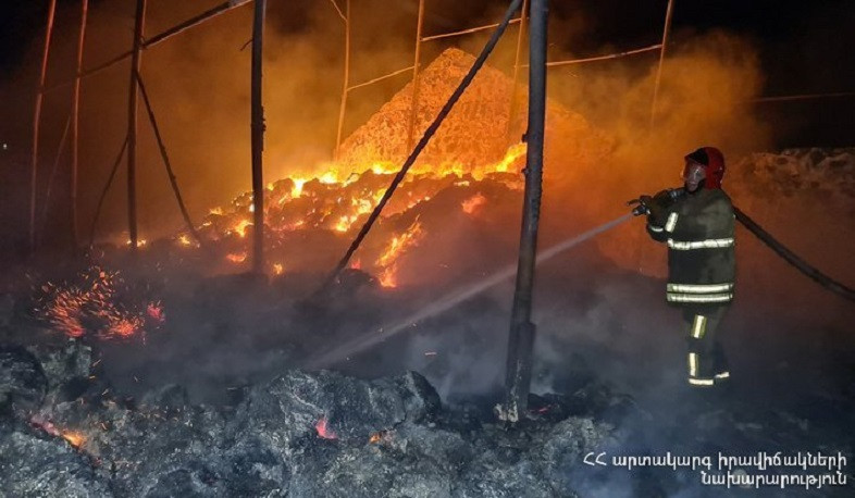 Լիճք գյուղում այրվել է անասնագոմ. անկել է մոտ 700 ոչխար և մոտ 25 խոշոր եղջերավոր կենդանի