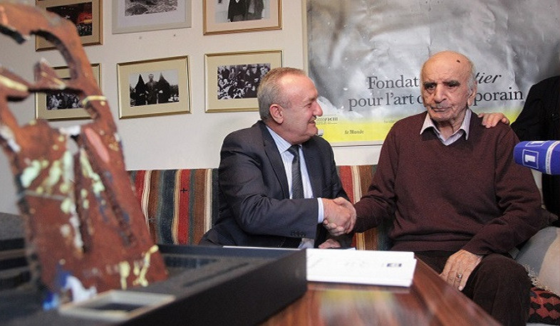 Վահրամ Դումանյանն այցելել է կինեմատոգրաֆիայի լեգենդ Արտավազդ Փելեշյանին