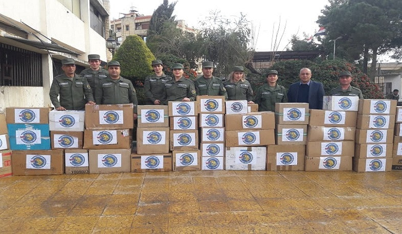 Humanitarian mission of Armenia transfers more than 3.5 tons of medical supplies to Aleppo