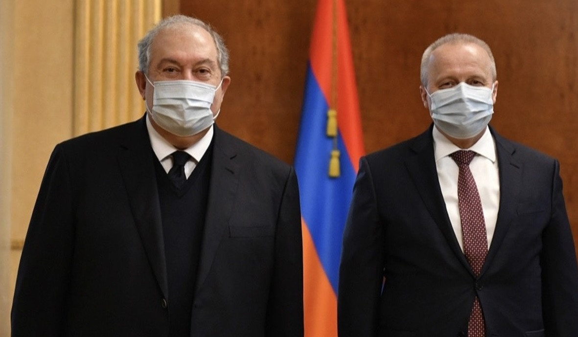 Армен Саркисян и Сергей Копыркин затронули вопросы региональной безопасности и стабильности