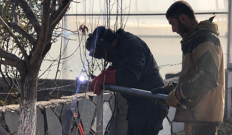 Արագածոտնի մարզի Ոսկեվազ համայնքում սուբվենցիոն ծրագրով գազի ներքին ցանց է կառուցվում