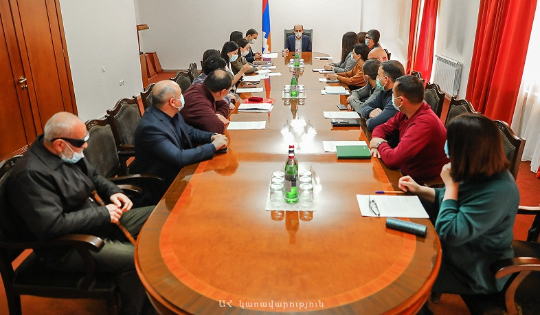 Արցախի պետնախարարը հանդիպել է հաշմանդամների հարցերով զբաղվող ՀԿ-ների ներկայացուցիչների հետ