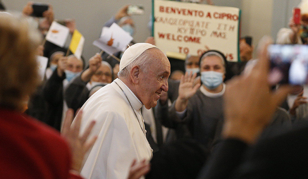 Pope laments ‘hostility and prejudice’ with Cypriot Orthodox