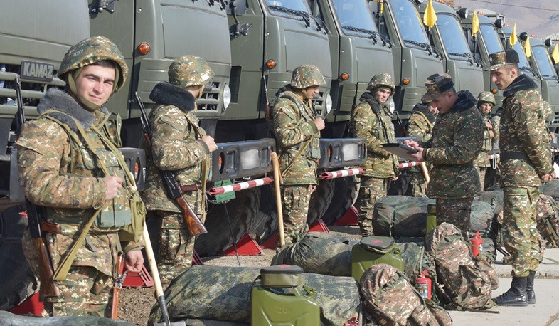 Իրականացվել է մարտական հերթապահության հերթափոխ