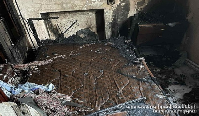 Հրդեհ Երևանի Օրբելու փողոցի բնակարաններից մեկում, խոհանոցի պատը փլուզվել է