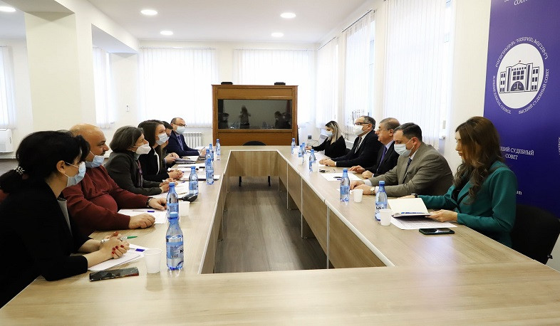 Gagik Jhangiryan received delegation of the CoE ECHR Judgment Execution Department