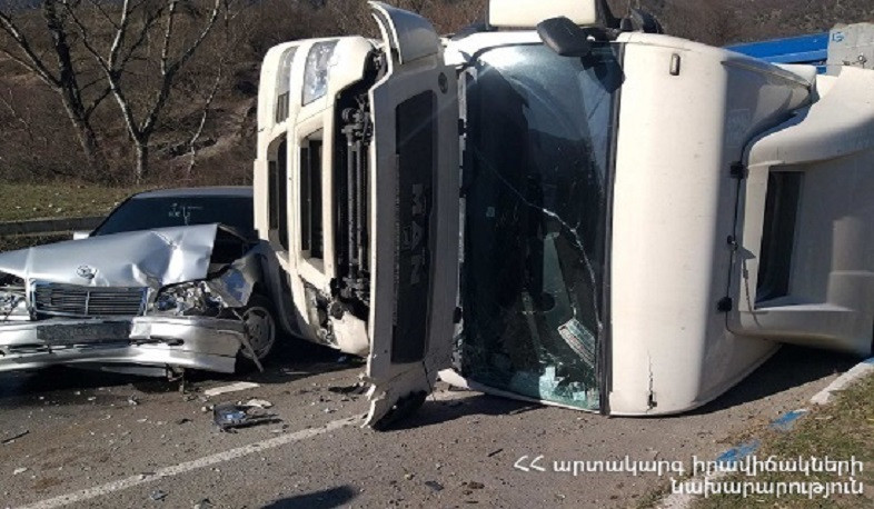 ՃՏՊ Իջևան քաղաքում. տուժածը հոսպիտալացվել է