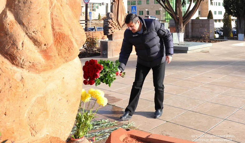 Президент Арцаха почтил память жертв Спитакского землетрясения