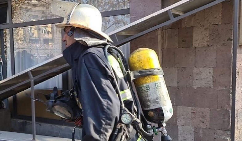 Լուսավորչի փողոցում բռնկված հրդեհը մարվել է. տեսանյութ